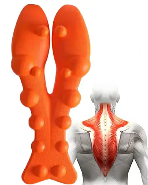 trapezius trigger points massager loosen suboccipital neck and upper back